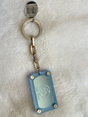Rare Tory Burch Key Fob chain Likely vintage. Still has Nordstrom tag
